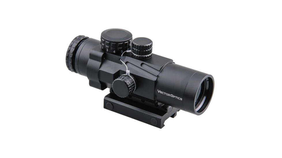 EDEMO Vector Optics Calypos Prismatic Scope, 3x32mm, Second Focal Plane, VEP-CDB Illuminated Reticle, 6061-T6, Black, SCOC-20, EDEMO1
