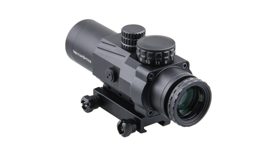 EDEMO Vector Optics Calypos Prismatic Scope, 3x32mm, Second Focal Plane, VEP-CDB Illuminated Reticle, 6061-T6, Black, SCOC-20, EDEMO1
