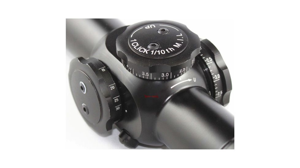 Vector Optics Capricorn Rifle Scope, 4.5-14x44mm, 30mm Tube, FFP Etched Glass MP Reticle, Black, SCFF-05B