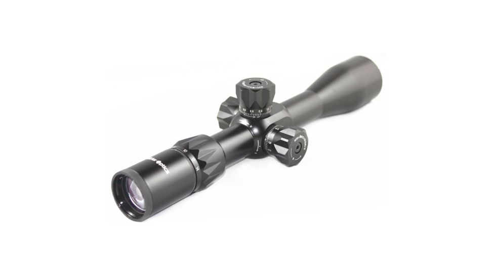 Vector Optics Capricorn Rifle Scope, 4.5-14x44mm, 30mm Tube, FFP Glass MP Reticle, Black, SCFF-05A