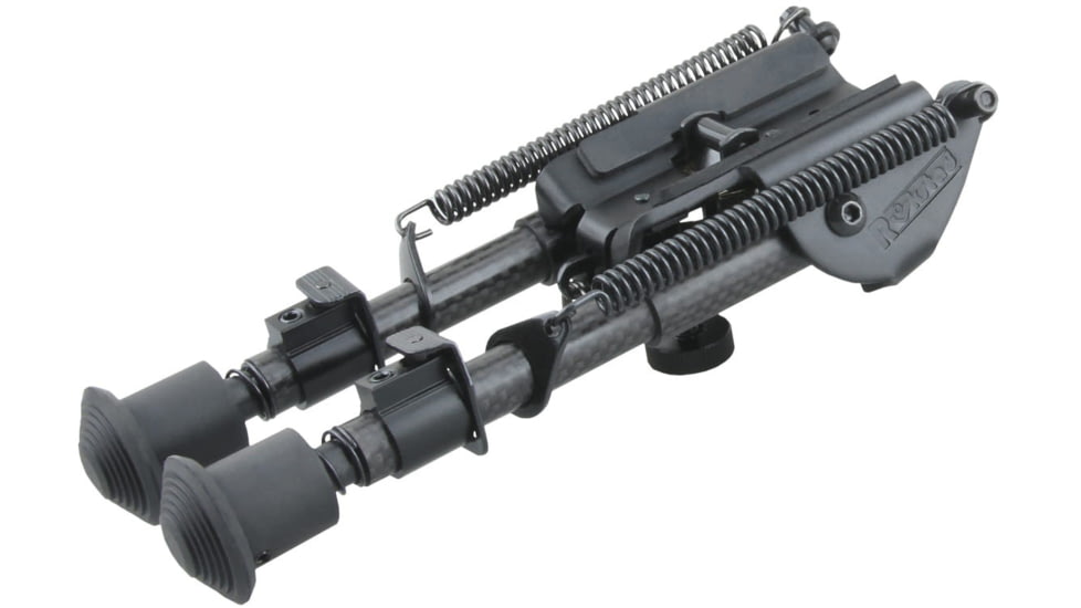 Vector Optics Carbon Fiber Spring Bipod, 6-9in, Black, RSCFP-06