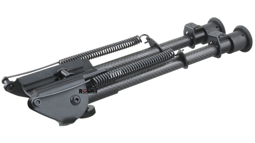 Vector Optics Carbon Fiber Spring Bipod, 9-13.5in, Black, RSCFP-09