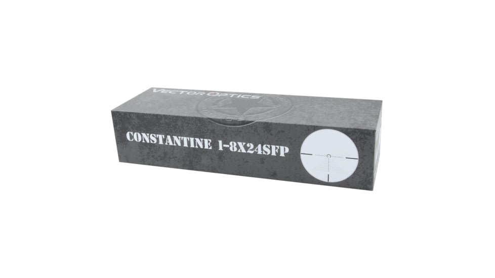Vector Optics Constantine Rifle Scope, 1-8x24, 30mm Tube, SFP, Etched glass VOS-EHT, Black Matte, SCOC-27