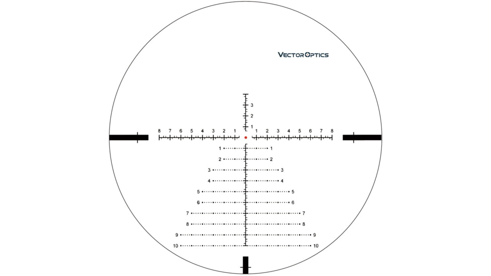 Vector Optics Continental 3-18x50mm Rifle Scope, 34mm , FFP, Etched Glass VCT-34FFP, Nitrogen Purged, Black, SCFF- 28