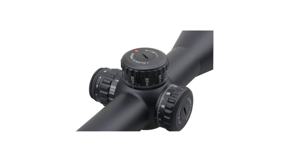 Vector Optics Continental 4-24x56mm Rifle Scope, 34mm, FFP, VCT-34FFP, Nitrogen Purged, Black, SCFF-29