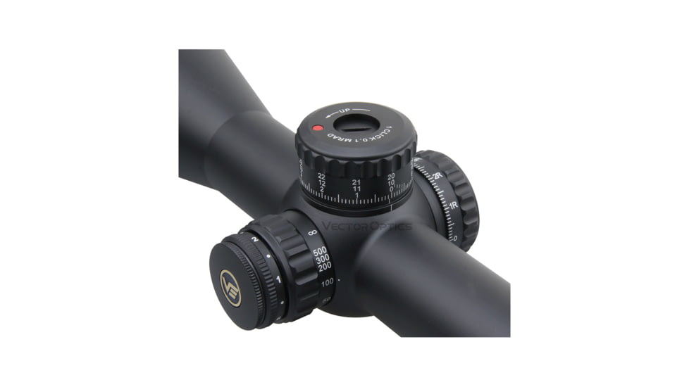 Vector Optics Continental 4-24x56mm Rifle Scope, 34mm, FFP, VCT-34FFP, Nitrogen Purged, Black, SCFF-29