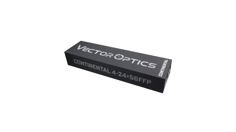 Vector Optics Continental 4-24x56mm Rifle Scope, 34mm, FFP, VCT-34FFP, Nitrogen Purged, Black, SCFF-29