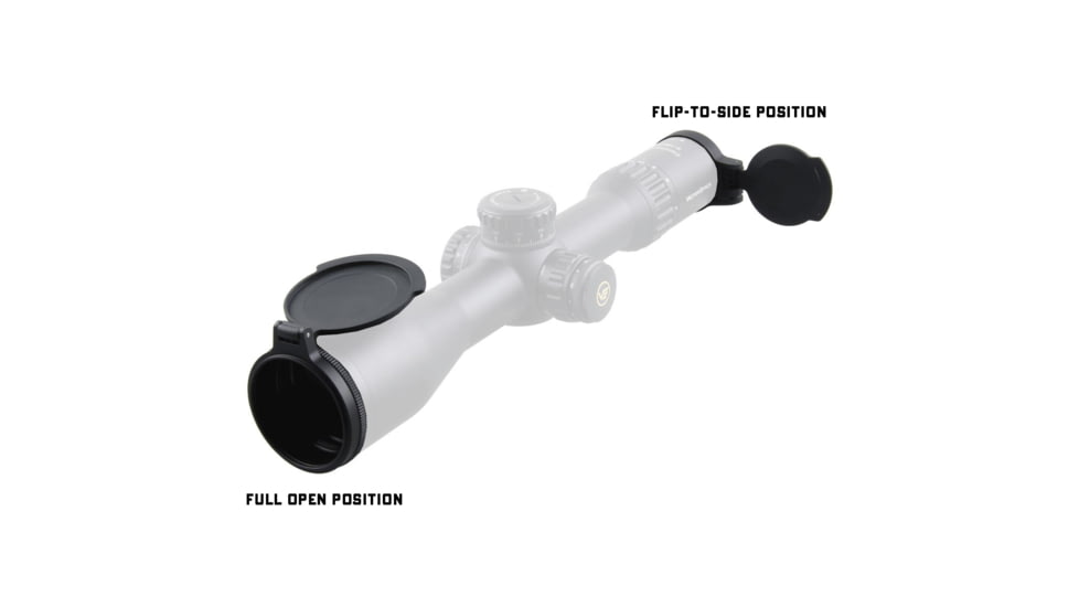Vector Optics Continental 56mm Filp-up Cap, Black, SCFC-M56