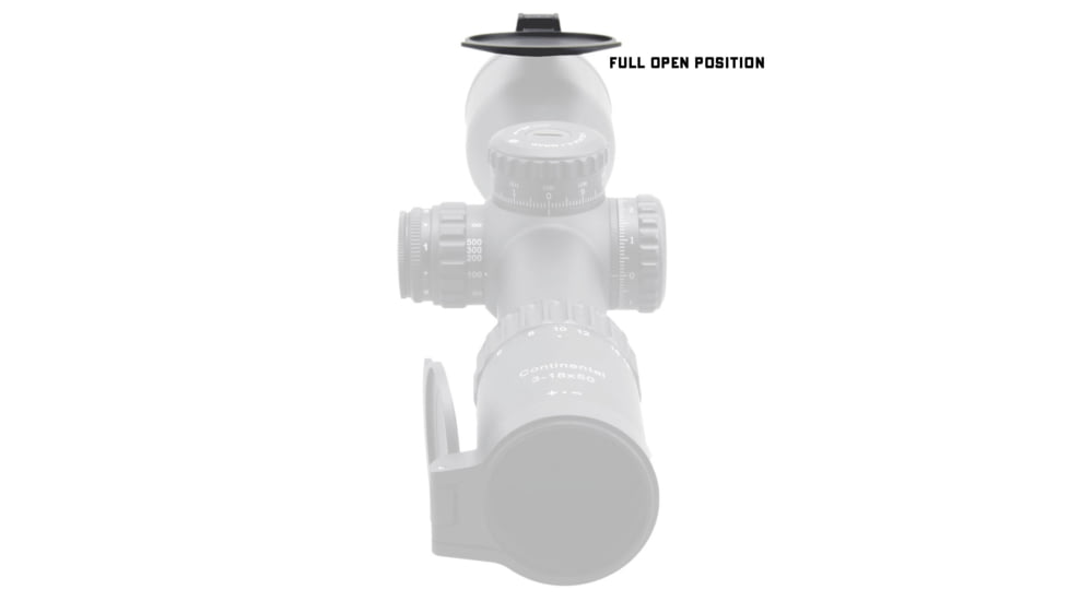 Vector Optics Continental 56mm Filp-up Cap, Black, SCFC-M56