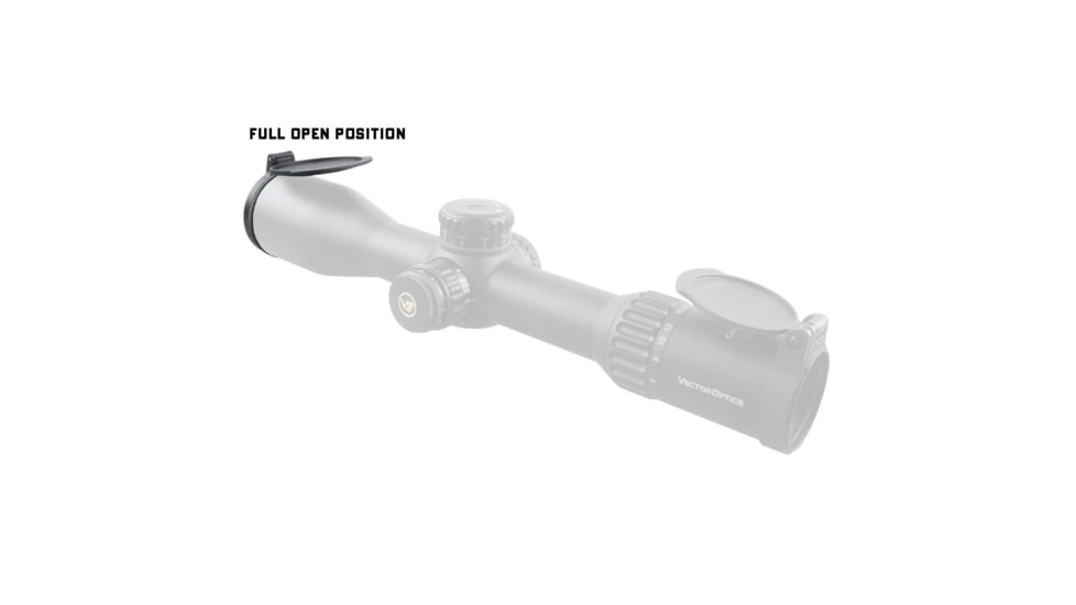 Vector Optics Continental 56mm Filp-up Cap, Black, SCFC-M56