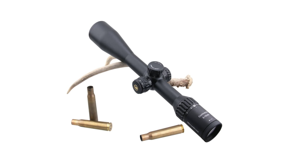 Vector Optics Continental Rifle Scope, 3-18x50mm, 30mm Tube, Etched glass VCT-10, Black, SCOL-21T