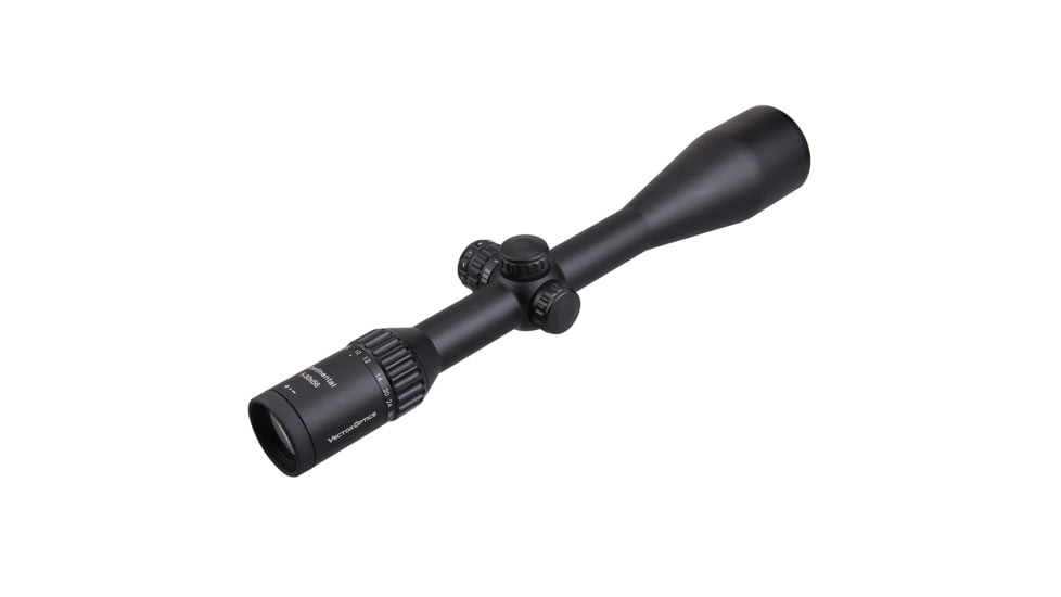 Vector Optics Continental Rifle Scope, 5-30x56mm, 30mm Monotube, Illuminated, Half-Mil Reticle, Black, SCOL-22
