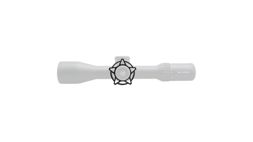 Vector Optics Continental Scope Big Side Wheel, Sliver, SCCON-SW