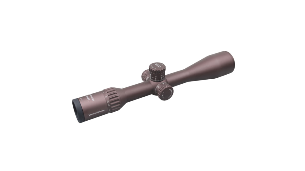 Vector Optics Continental x6 4-24x05mm Tactical Riflescope, 30mm Tube, Second Focal Plane, Chorme, SCOL-43