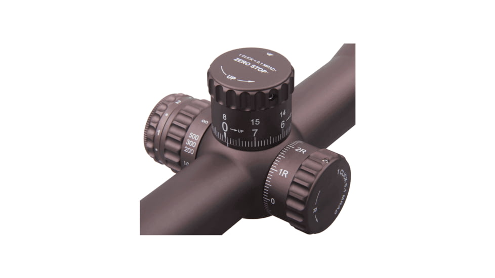 Vector Optics Continental x6 4-24x05mm Tactical Riflescope, 30mm Tube, Second Focal Plane, Chorme, SCOL-43