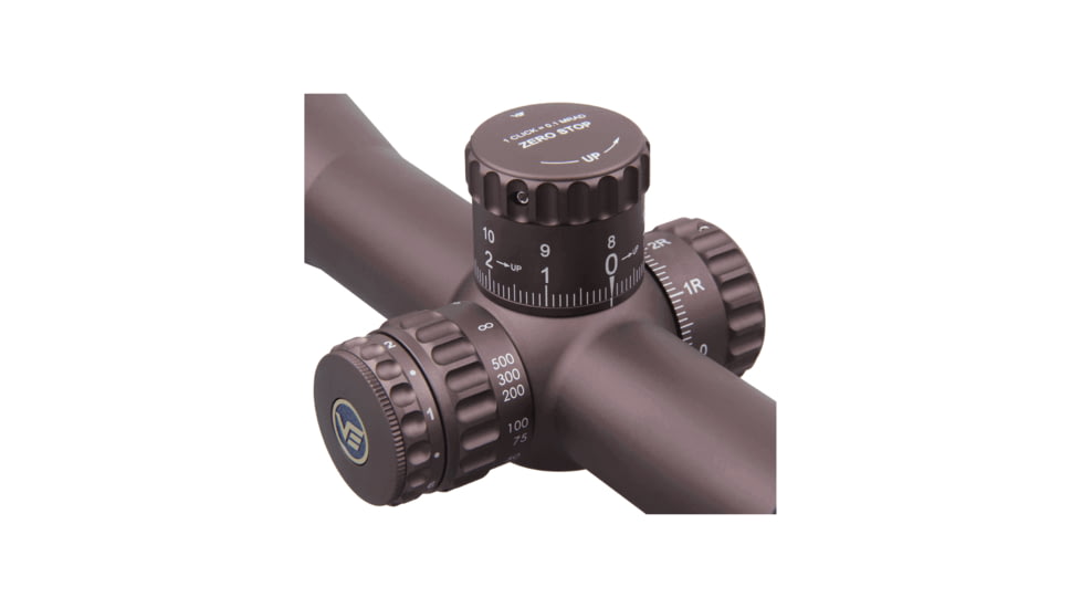 Vector Optics Continental x6 4-24x05mm Tactical Riflescope, 30mm Tube, Second Focal Plane, Chorme, SCOL-43