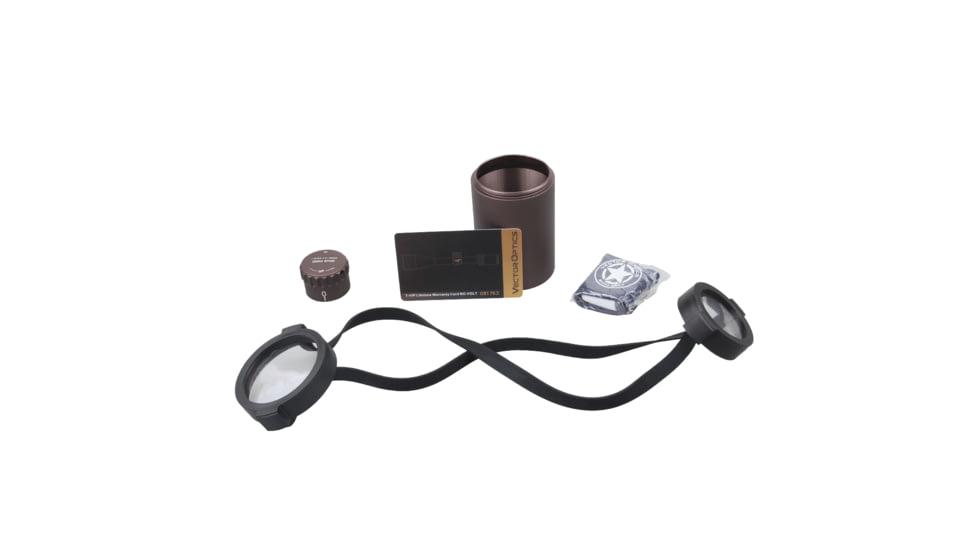 Vector Optics Continental x6 4-24x05mm Tactical Riflescope, 30mm Tube, Second Focal Plane, Chorme, SCOL-43