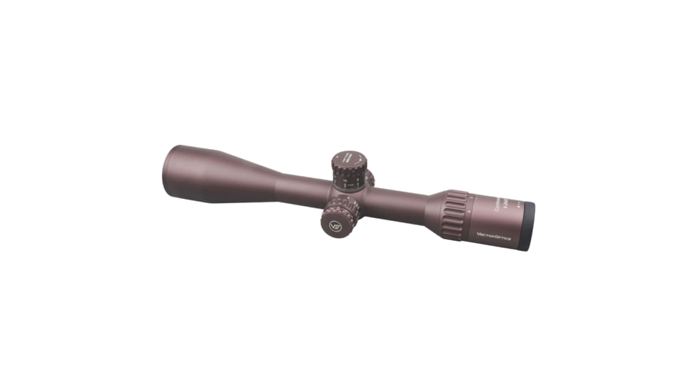 Vector Optics Continental x6 4-24x05mm Tactical Riflescope, 30mm Tube, Second Focal Plane, Chorme, SCOL-43