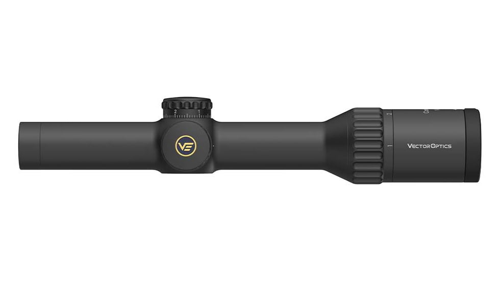 Vector Optics Continental x8 1-8x24i 30mm Tube ED Fiber LPVO Rifle Scope, Second Focal Plane