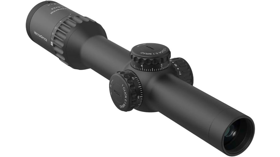 Vector Optics Continental x8 1-8x24i 30mm Tube ED Fiber LPVO Rifle Scope, Second Focal Plane