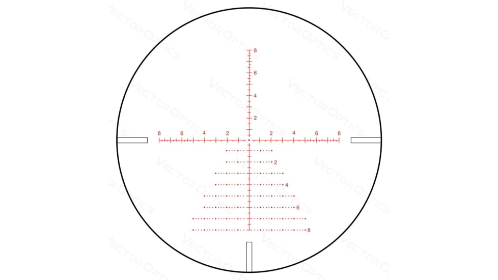 Vector Optics Continental x8 4-32x56 30mm Tube ED Tactical Rifle Scope, Second Focal Plane