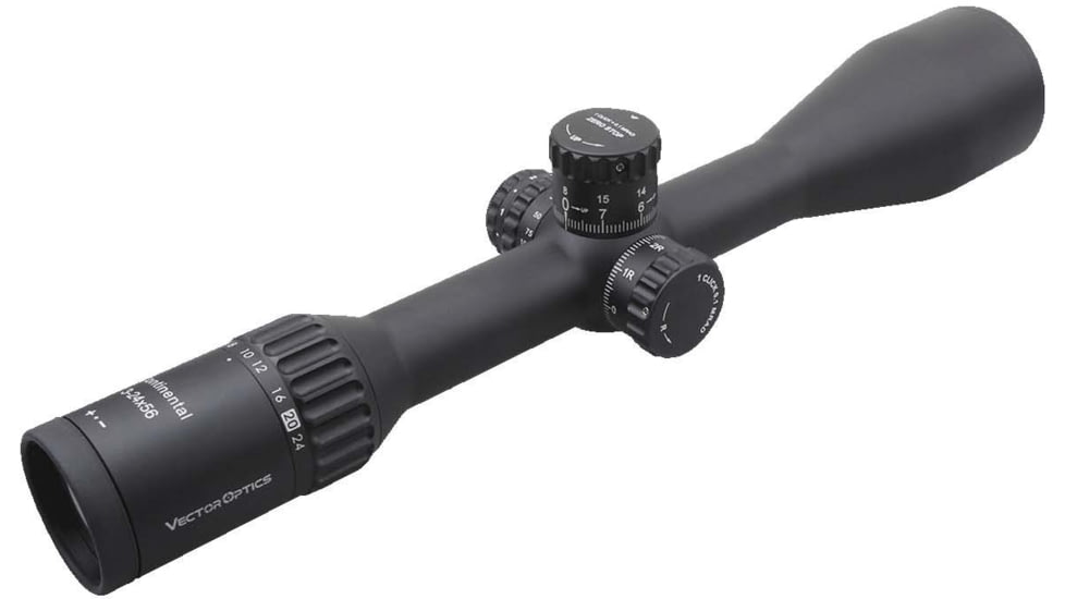 Vector Optics Continental x8 3-24x56 30 mm Tube ED Tactical Long Range Rifle Scope, Second Focal Plane
