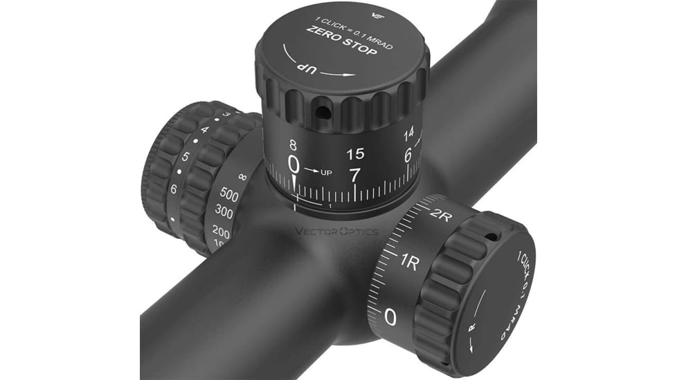 Vector Optics Continental x8 3-24x56 30 mm Tube ED Tactical Long Range Rifle Scope, Second Focal Plane