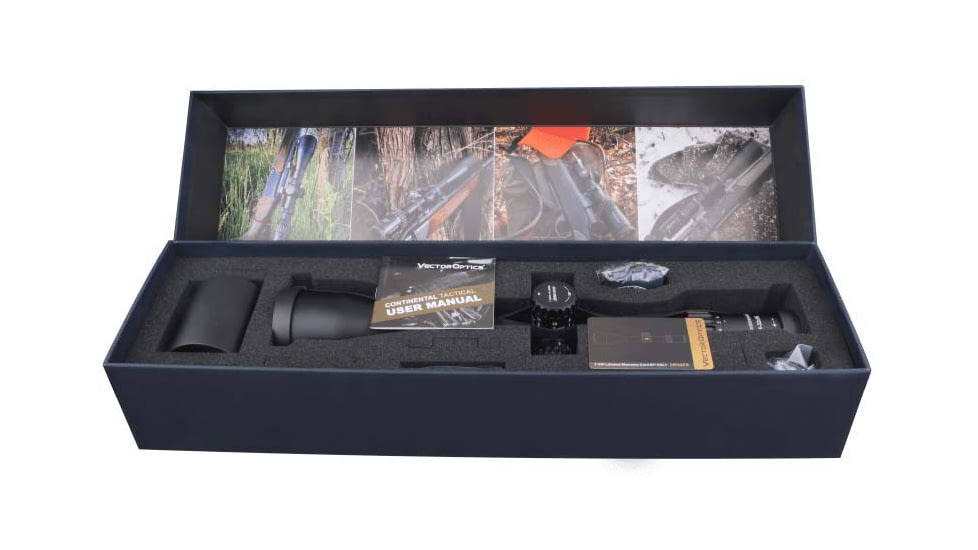 Vector Optics Continental x8 4-32x56 30mm Tube ED Tactical Rifle Scope, Second Focal Plane