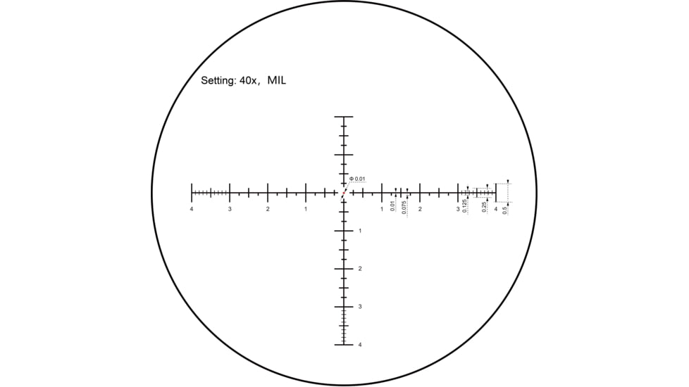 Vector Optics Continental X8 6-48x56 30 mm Tube ED MIL Tactical Rifle Scope, Second Focal Plane