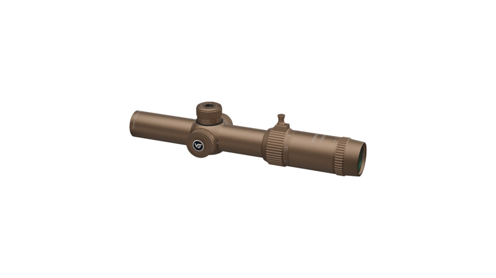 Vector Optics Forester 1-5x24mm GenII Riflescope, 30mm Tube, Second Focal Plane, Chorme, SCOC-32