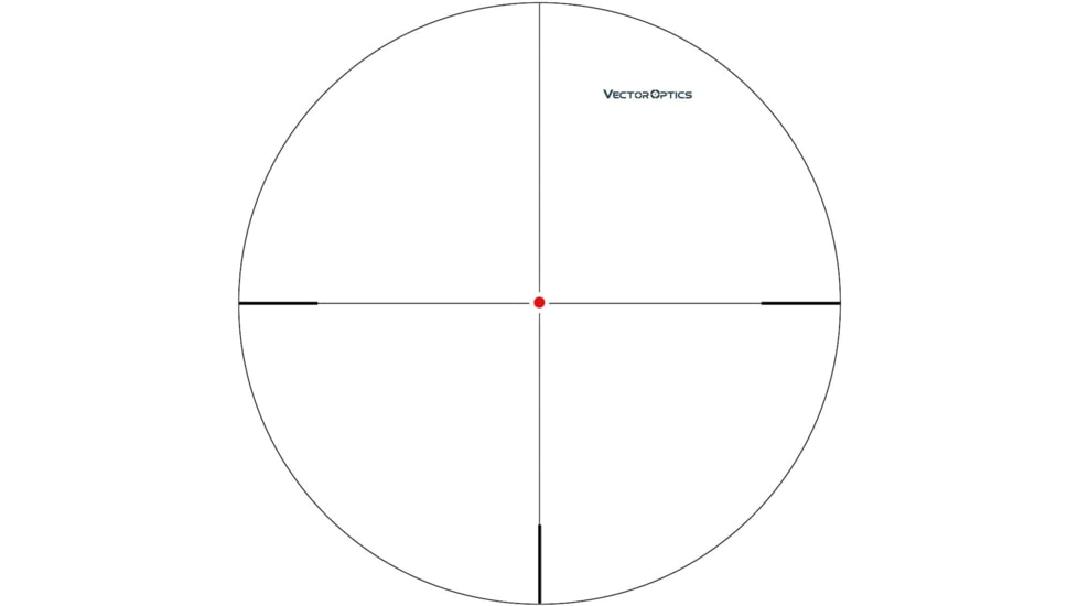 Vector Optics Forester 1-5x24mm, Second Focal Pane, Gen 2, Etched Center Dot Illuminated Reticle, 30mm Tube Rifle Scope, Black, SCOC-04II