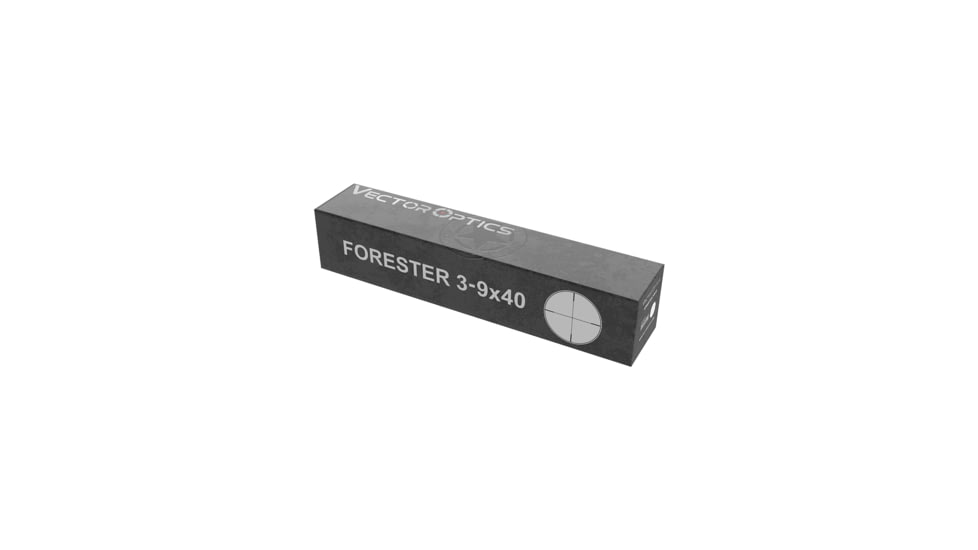 Vector Optics Forester JR. 3-9x40mm Riflescope, 30mm Tube, Second Focal Plane, Black, SCOM-35