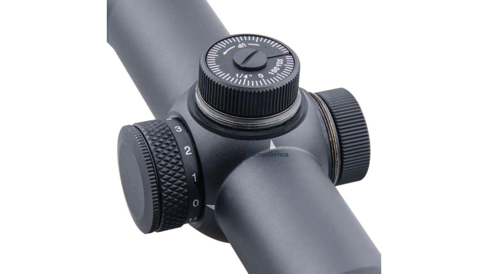 Vector Optics Forester Rifle Scope, 3-15x50mm, 30mm Tube, Etched Glass VFD-2 Reticle, Black, SCOM-16
