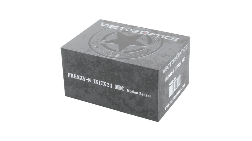 Vector Optics Frenzy 1x17x24 MIC, 6MOA, Reflex Red Dot Sight, Black, SCRD-43