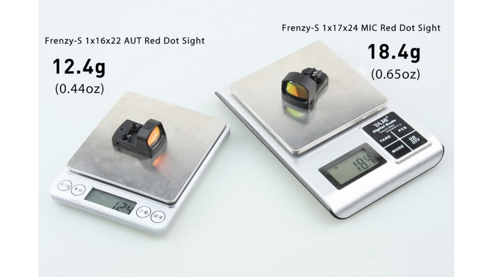 Vector Optics Frenzy 1x17x24 MIC, 6MOA, Reflex Red Dot Sight, Black, SCRD-43