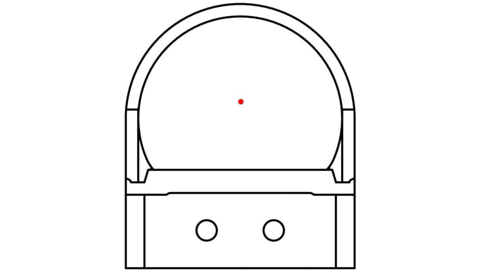 Vector Optics Frenzy 1x22x26 MOS, 3MOA, Reflex Red Dot Sight, Black, SCRD-36