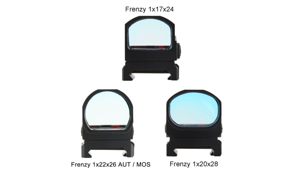 Vector Optics Frenzy 1x22x26 MOS, 3MOA, Reflex Red Dot Sight, Black, SCRD-36