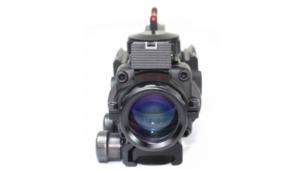 Vector Optics Goliath Rifle Scope, 4x32mm, Chevron Rapid-Changing Reticle, Black, SCOC-14