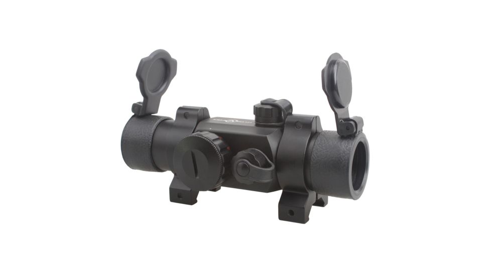 Vector Optics Harpoon 1x30mm, 4 Dot Size, 3, 4, 5, 6 MOA Red Dot Sight, Black, SCRD-02