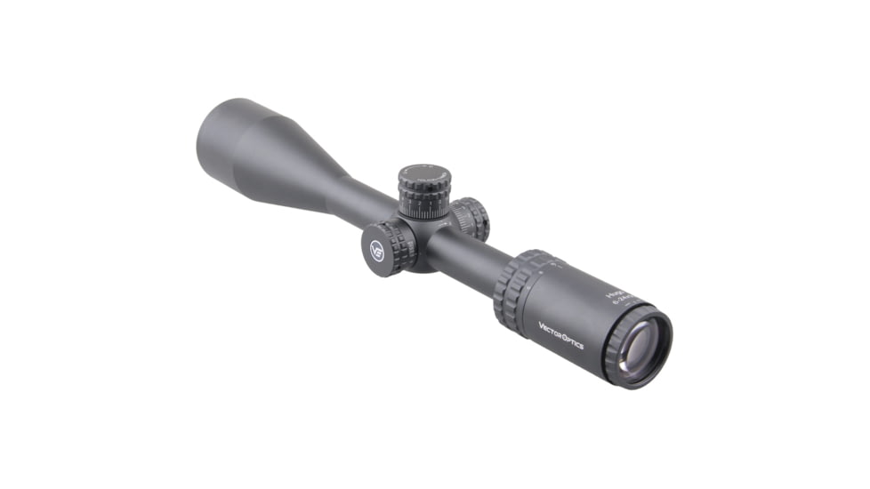Vector Optics Hugo 6-24x50mm, 1 inch Tube, Second Focal Plane, VOW-10BDC Reticle Rifle Scope, Black, SCOL-31