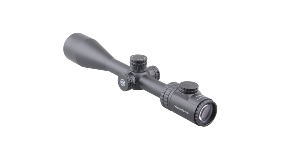 Vector Optics Hugo 6-24x50mm GT, 1 inch Tube, Second Focal Plane, VOI-10BDC Reticle Rifle Scope, Black, SCOL-32