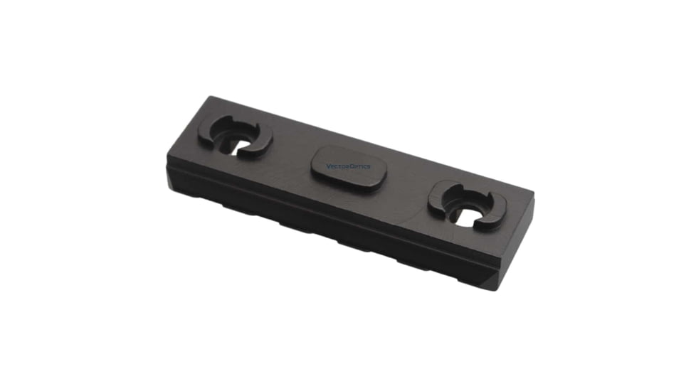 Vector Optics M-LOK Handguard 2 inch Rail Section, Black, SCRAAM-52