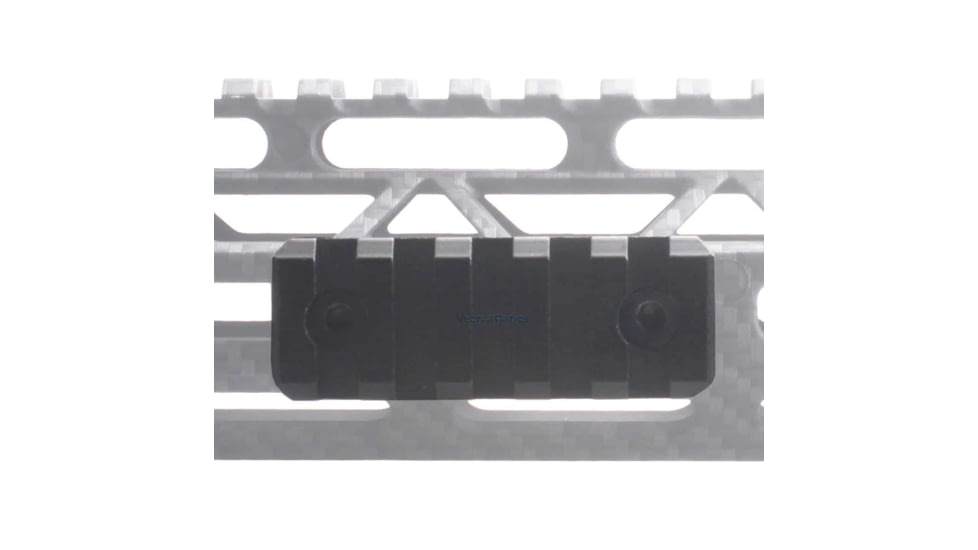 Vector Optics M-LOK Handguard 2 inch Rail Section, Black, SCRAAM-52