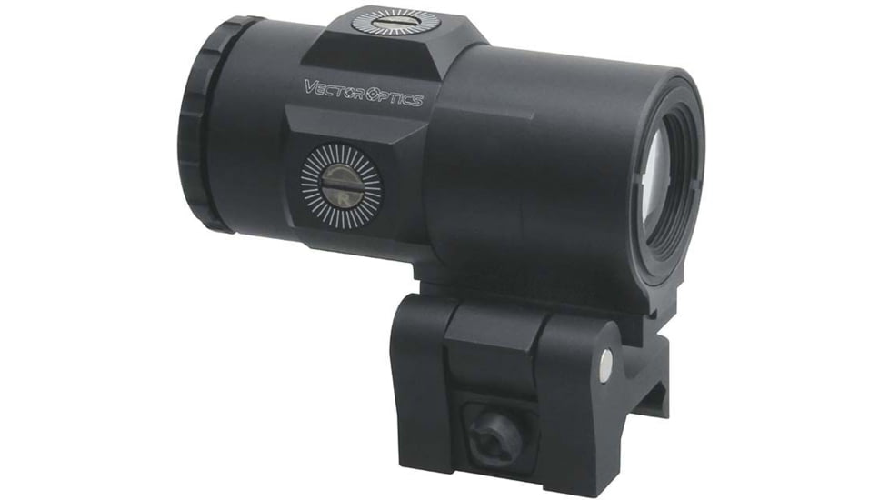 Vector Optics Magnifier 3x Mini Red Dot Sight, Biuld-in Picatinny QD Mount, Black, SCMF-03M