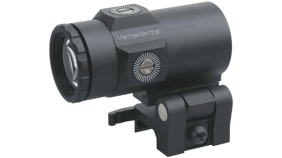 Vector Optics Magnifier 3x Mini Red Dot Sight, Biuld-in Picatinny QD Mount, Black, SCMF-03M