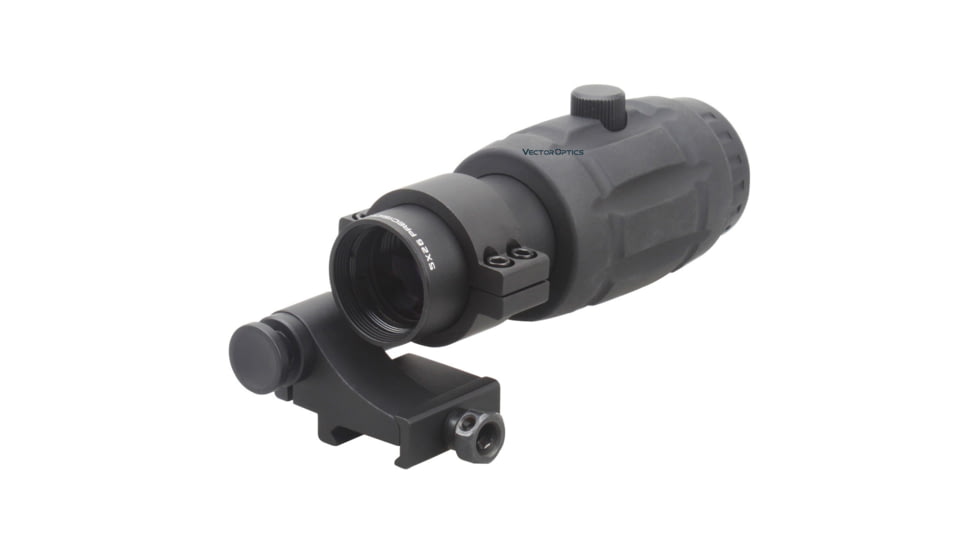 Vector Optics Magnifier 5x26mm Red Dot Sight, Black, SCMF-15