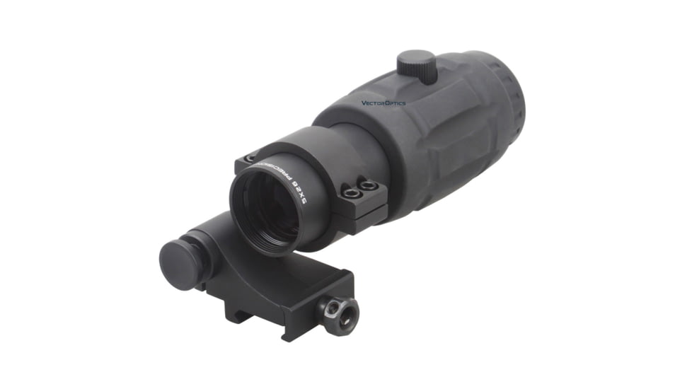 Vector Optics Magnifier 5x26mm Red Dot Sight, Black, SCMF-15