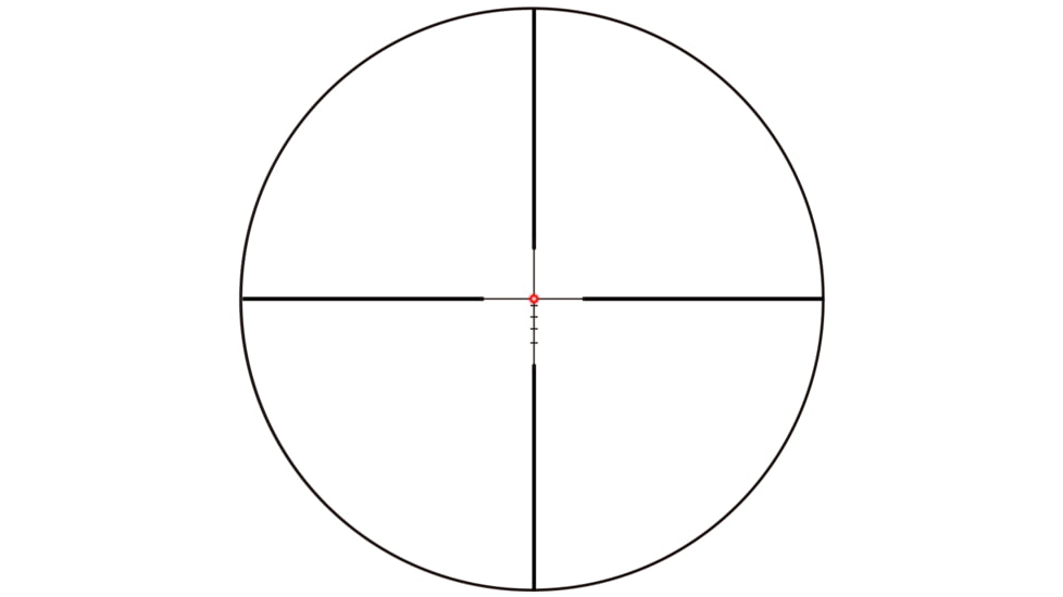 Vector Optics Matiz 3-9x50 1 in Tube Rifle Scope, Second Focal Plane, VFD1-MOA Reticle, Black, SCOM-36