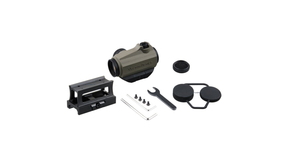 Vector Optics Maverick 1x22mm S-SOP, 3MOA, Reflex Red Dot Sight, Black, SCRD-42