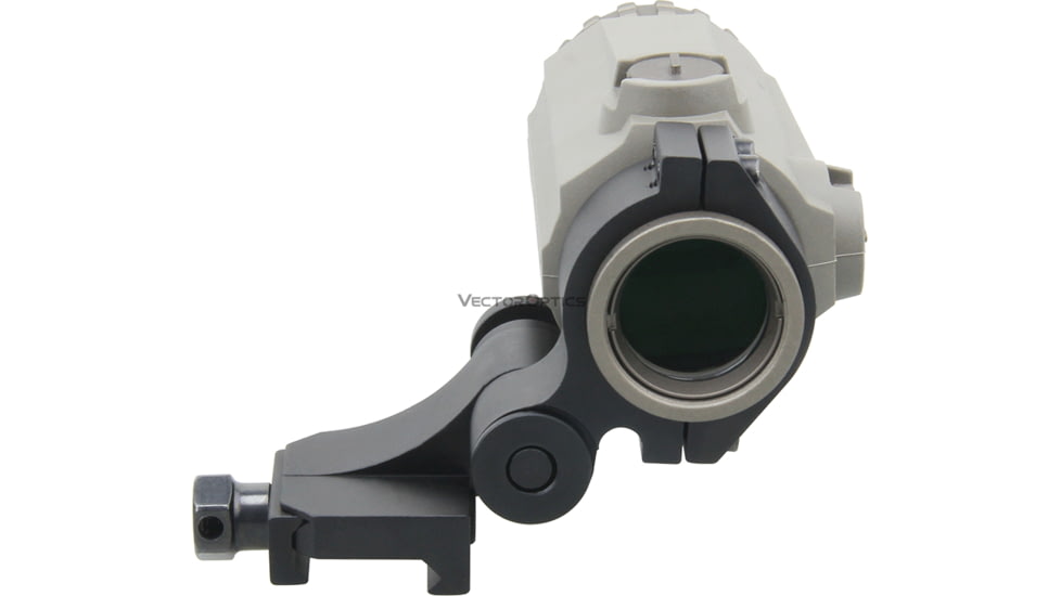 Vector Optics Maverick-III Red Dot Sight Magnifier, 3x22mm, FDE Rubber Armed, Black, SCMF-32